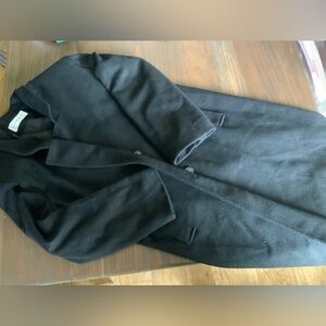 Women’s Vintage Black Wool Coat